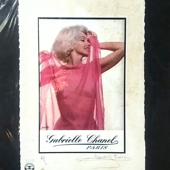 Marilyn Monroe CHANEL AP. Print By Fairchild Paris - Picture 10 of 12